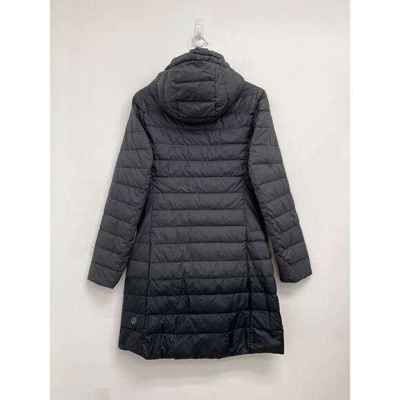 1X A Lady 650-Fill Goose Down Hooded Puffer Warm Lightweight Winter Jacket Size6 - Picture 2 of 13